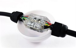 RGB 3D гирлянды для Больших Елок 10 метров 36 гирлянд 1440 световых шарика (IP67) 18296