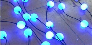 RGB 3D гирлянды для Елки 18 метров 60 гирлянд (IP67) по 70 шариков, 4200 кластеров 18292